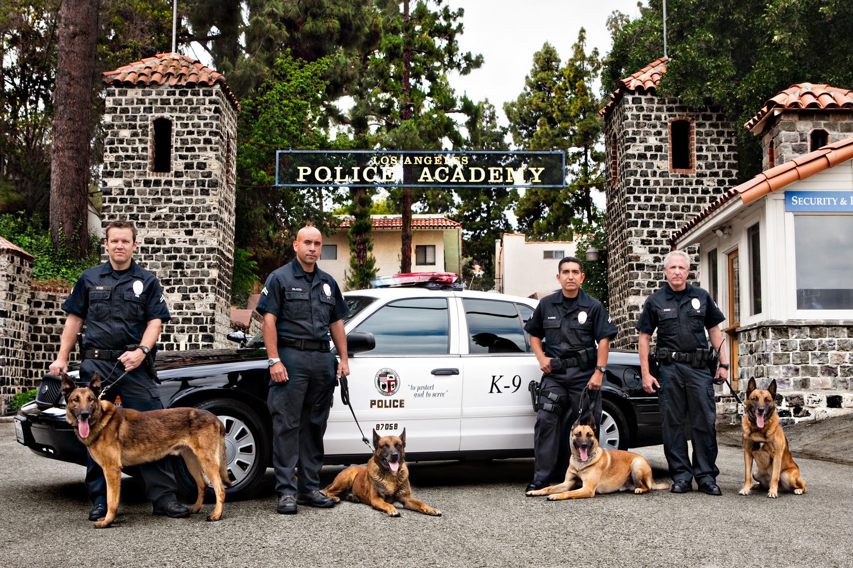 Los Angeles Dog Photography, Michael Brian, LAPD K-9 Unit, Blegian Malinois, Cesar Millan, Los Angeles Police Department, Cesar